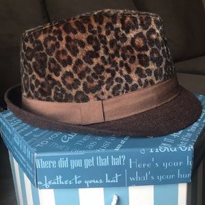 BeauChapeau Leopard Fedora